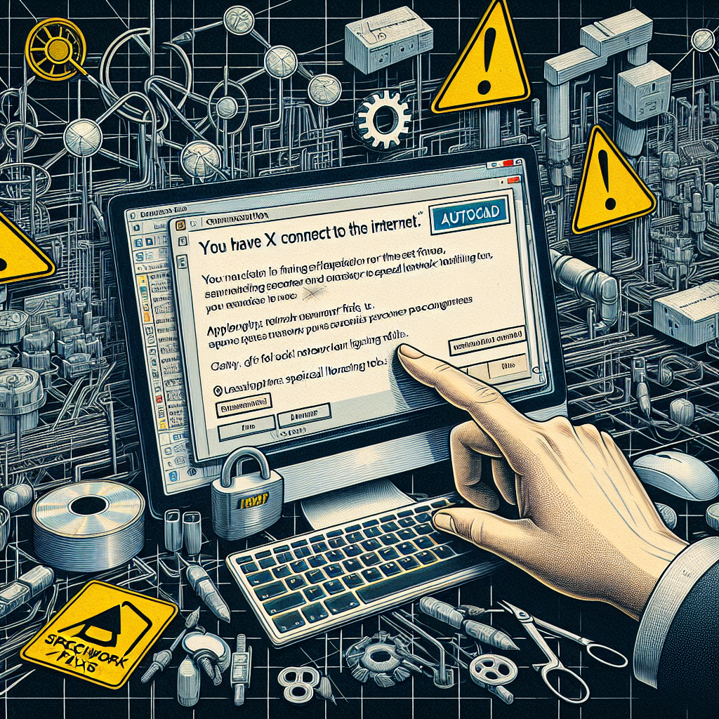 Autocad Massage Router How to Avoid the AutoCAD License Message Requiring an Internet ...