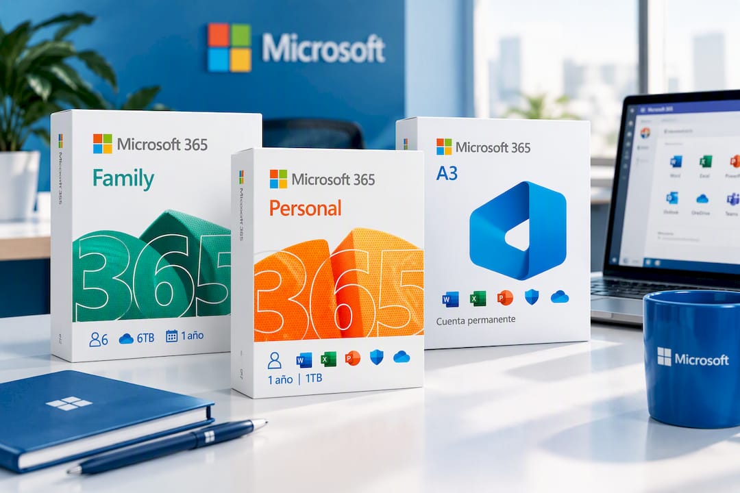 Office 365 Family 6 usuarios 6TB 1 año
